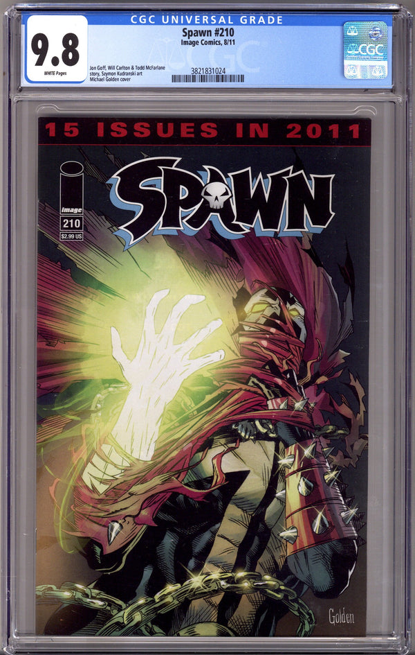 Spawn 210 CGC 9.8 (NM/M) (2011)