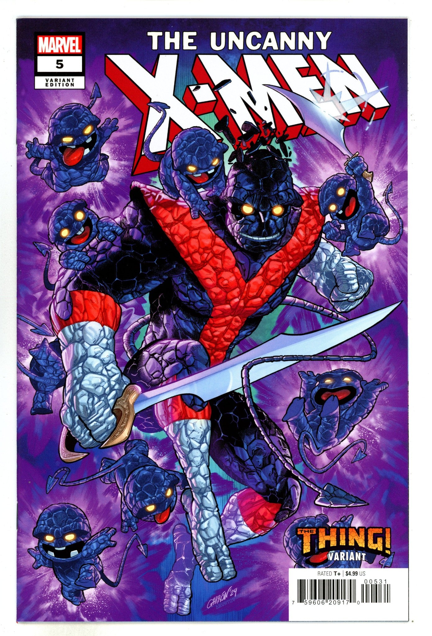 Uncanny X-Men Vol 6 5 Garr√≥n  Variant   (2024)