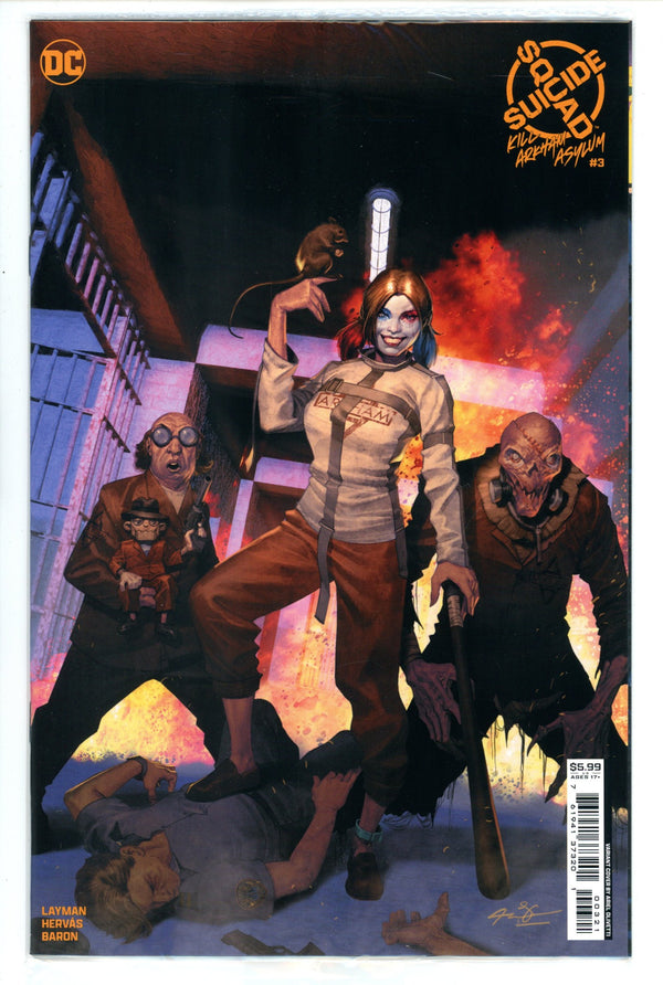 Suicide Squad Kill Arkham Asylum 3 Olivetti Variant (2024)