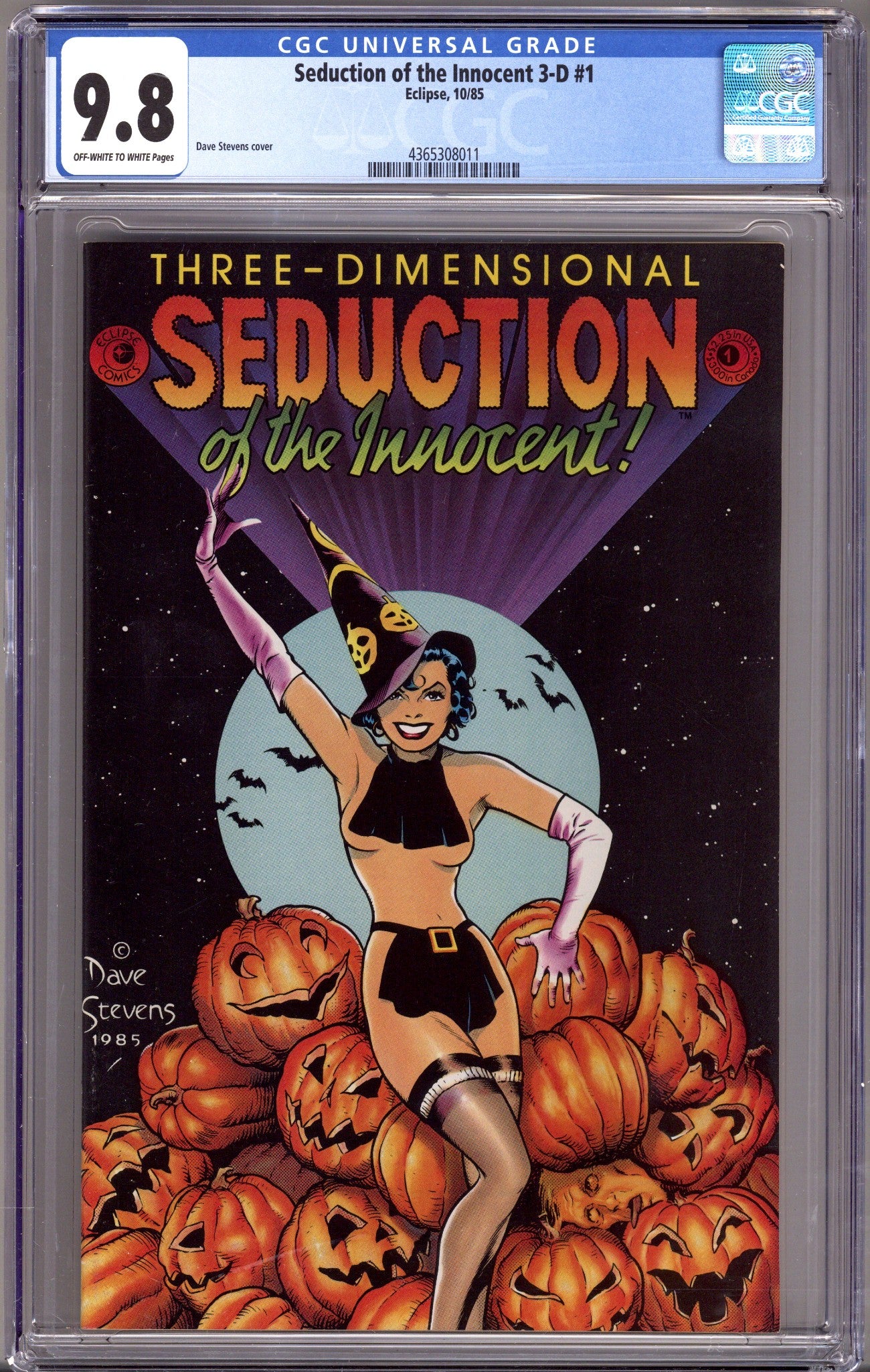 Seduction of the Innocent 3-D 1 CGC 9.8 (NM/M) (1985) 