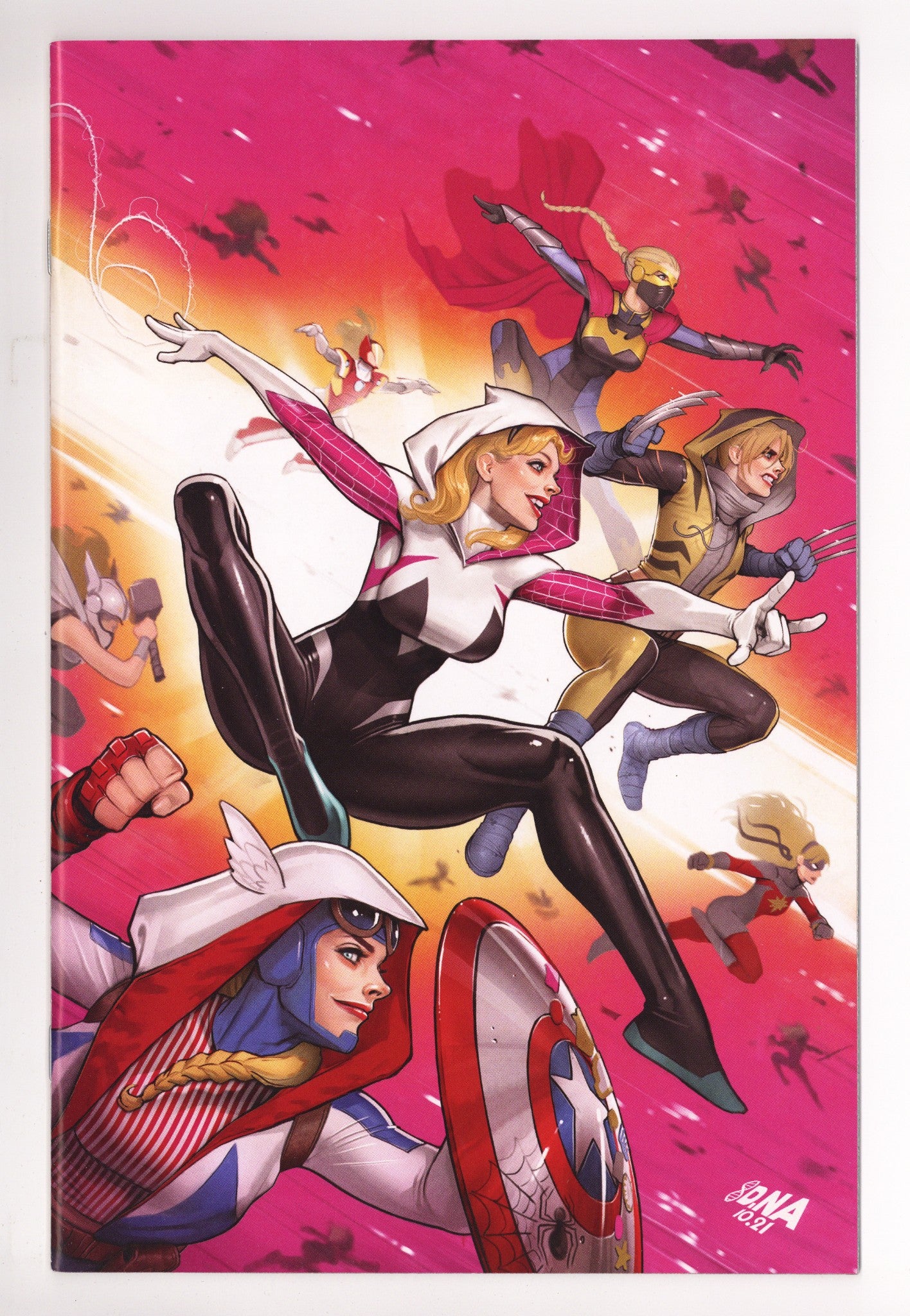 Spider-Gwen: Gwenverse 1 High Grade (2022) Nakayama Virgin Exclusive Variant 