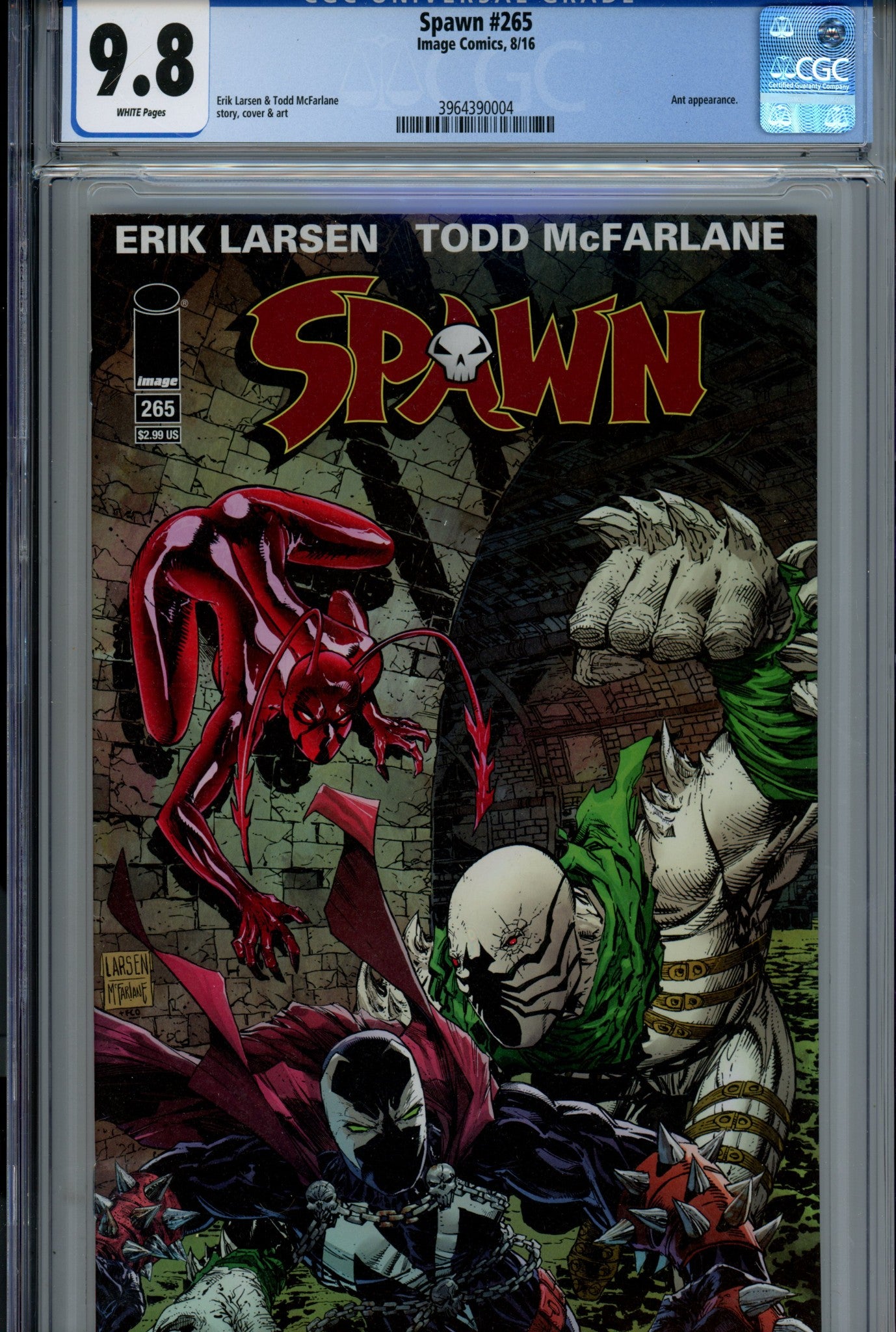 Spawn 265 CGC 9.8 (NM/M) (2016) 