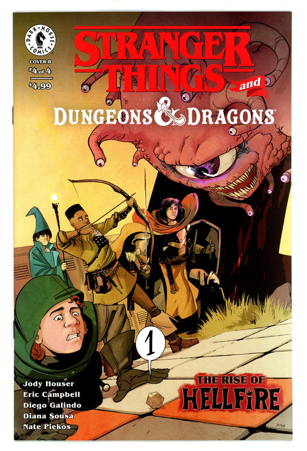Stranger Things And Dungeons & Dragons: The Rise Of Hellfire 4 Piriz Variant (2025)