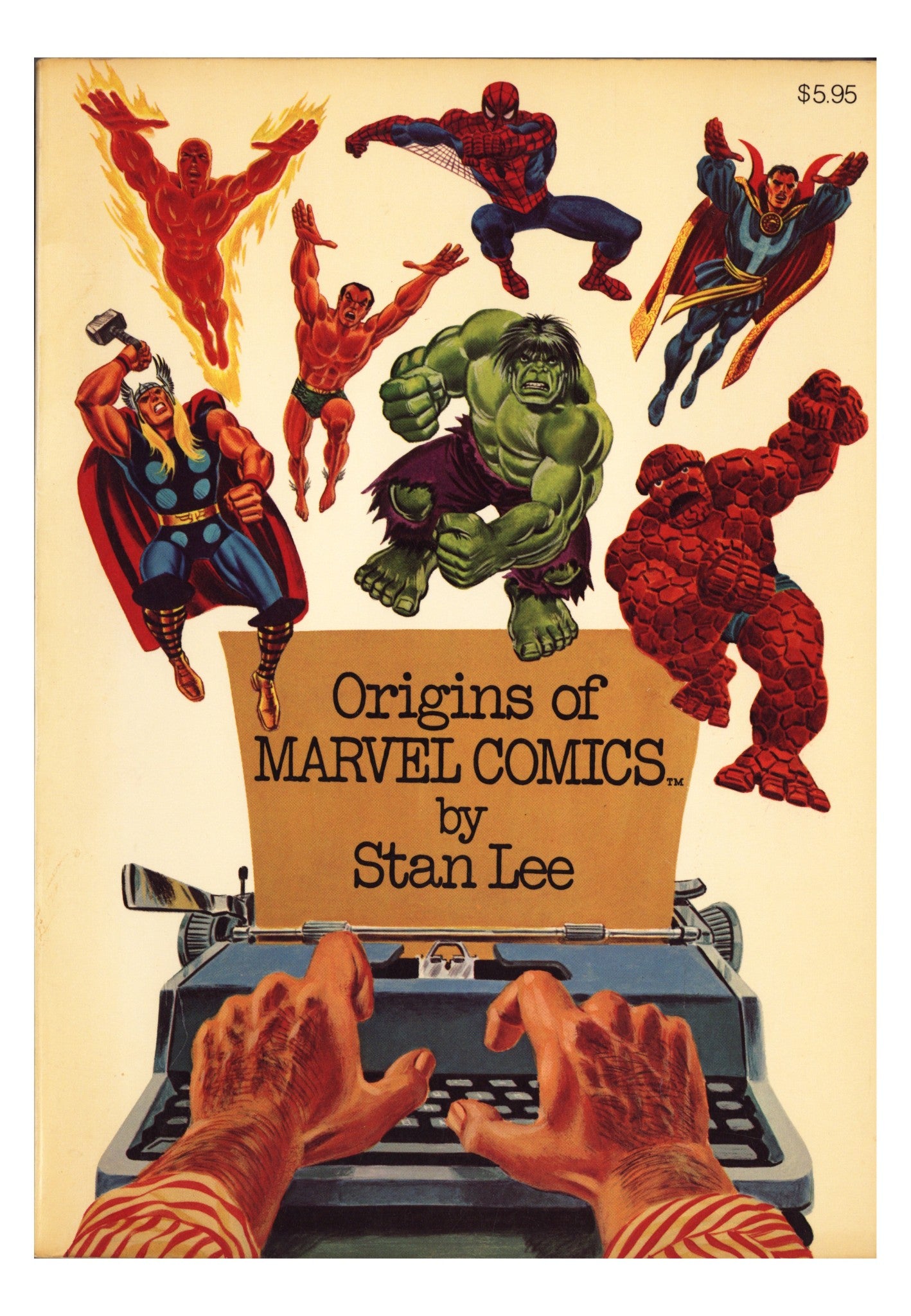 Origins of Marvel Comics TPB     Mid Grade   (1974)        