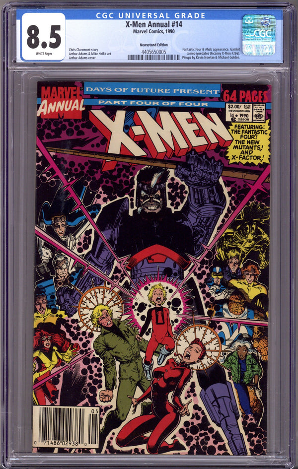 X-Men Annual Vol 1 14 CGC 8.5 (VF+) (1990) Newsstand