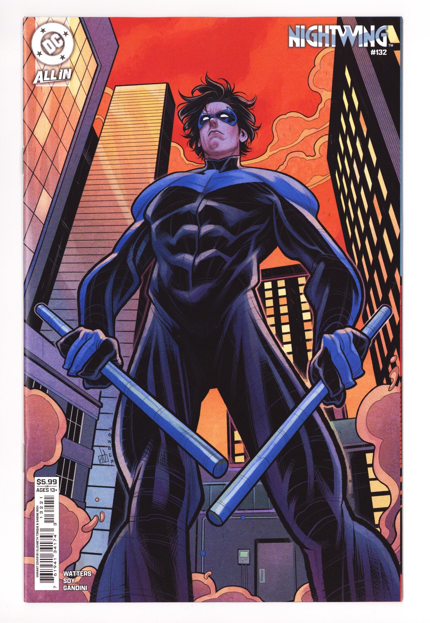 Nightwing Vol 4 132 Torque Variant (2025)
