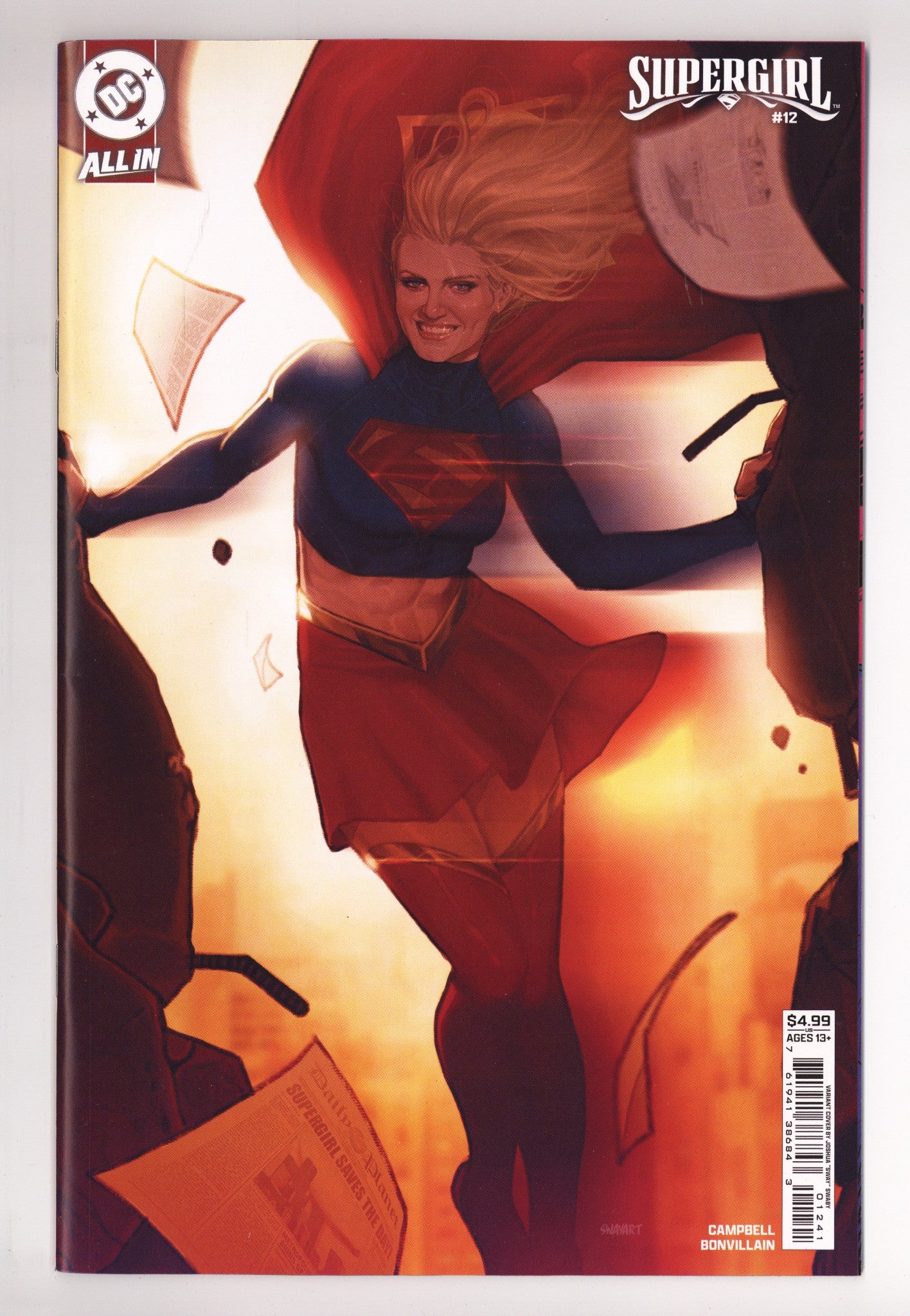 Supergirl Vol 8 12 Swaby Variant (2026)