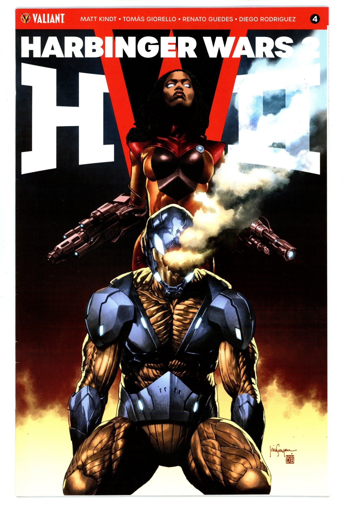 Harbinger Wars 2 4 High Grade (2018) Suayan Variant 