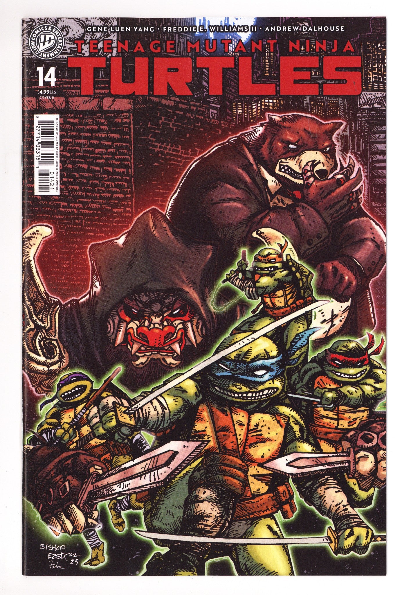 Teenage Mutant Ninja Turtles Vol 6 14 Eastman Variant (2026)