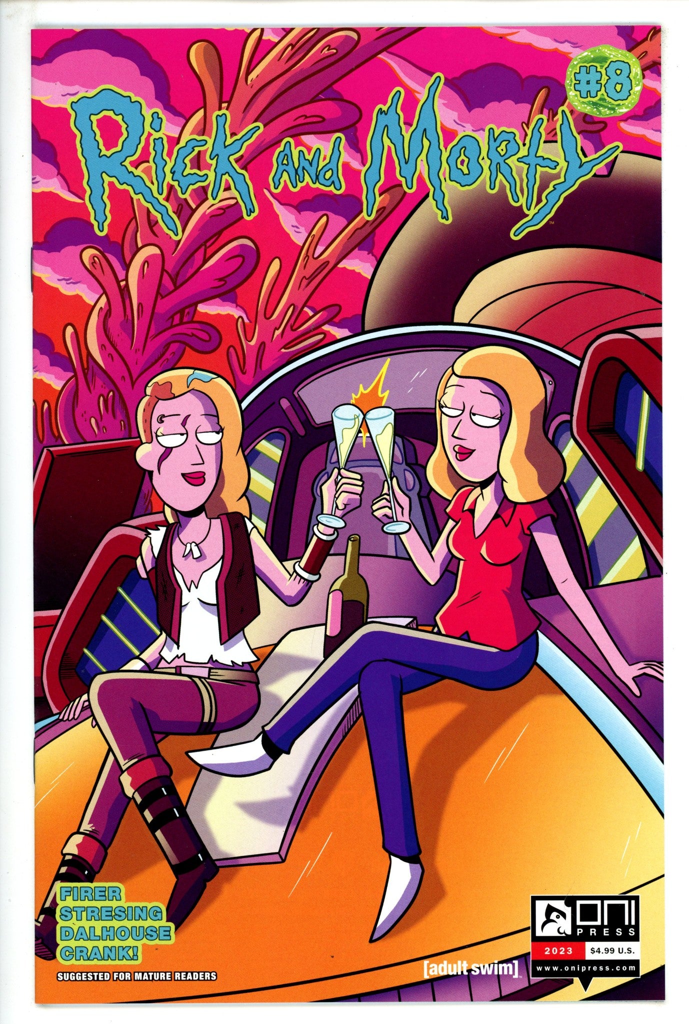 Rick And Morty 8 Ellerby Variant (2023)