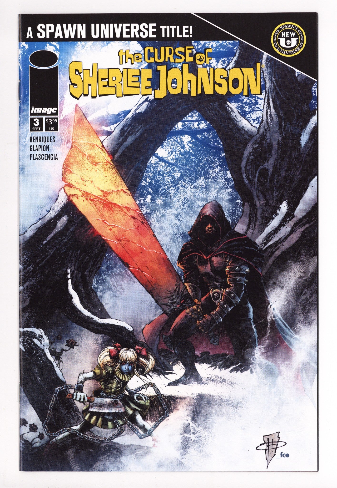 Spawn The Curse Of Sherlee Johnson 3 Henriques Variant (2025)