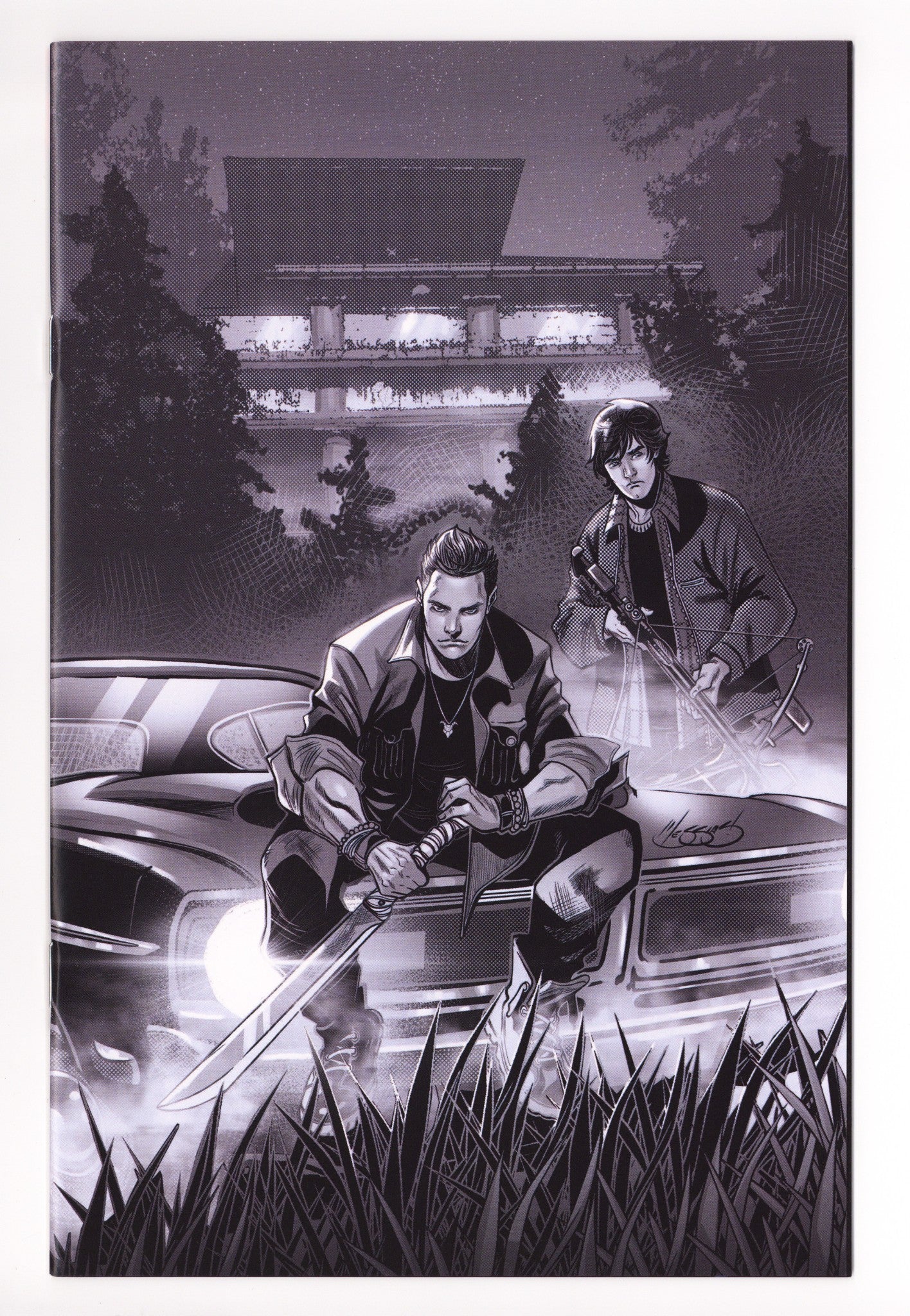 Supernatural 1 Messias B&W Virgin Incentive NM (2025)