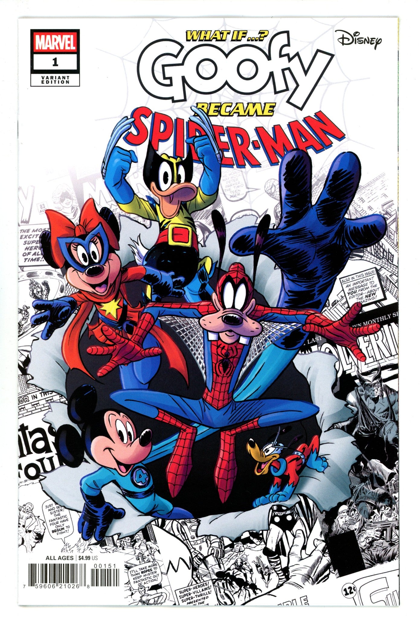 What If Goofy Became Spider-Man 1 Feccero Variant (2025)