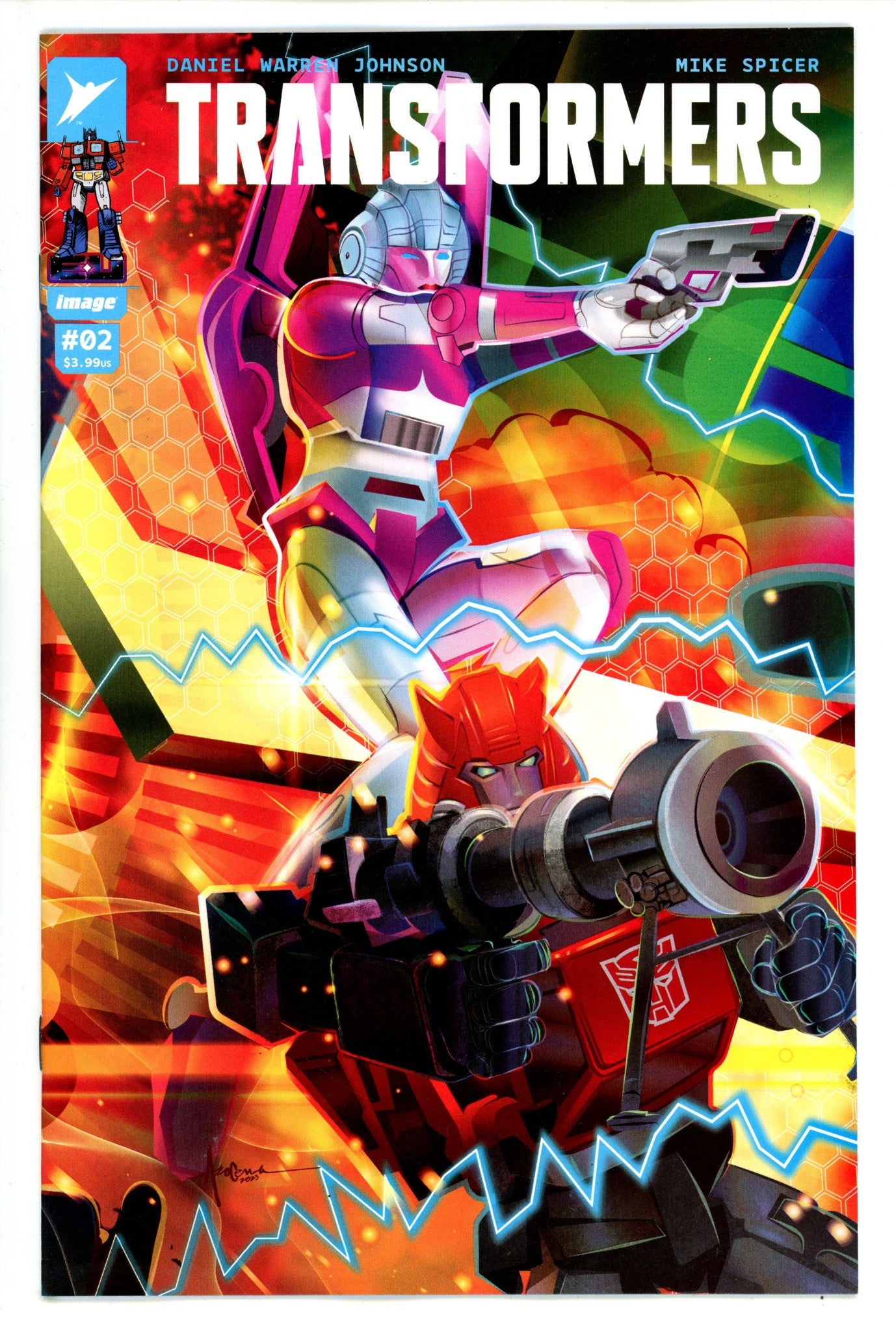 Transformers 2 Arocena Incentive Variant VF/NM (2023)