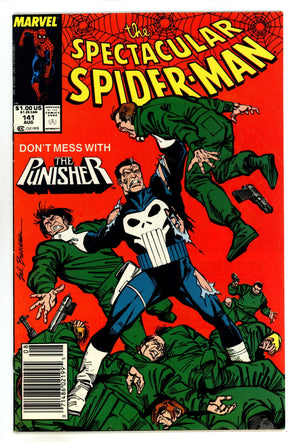 The Spectacular Spider-Man Vol 1 141  Mid Grade   (1988)   Newsstand