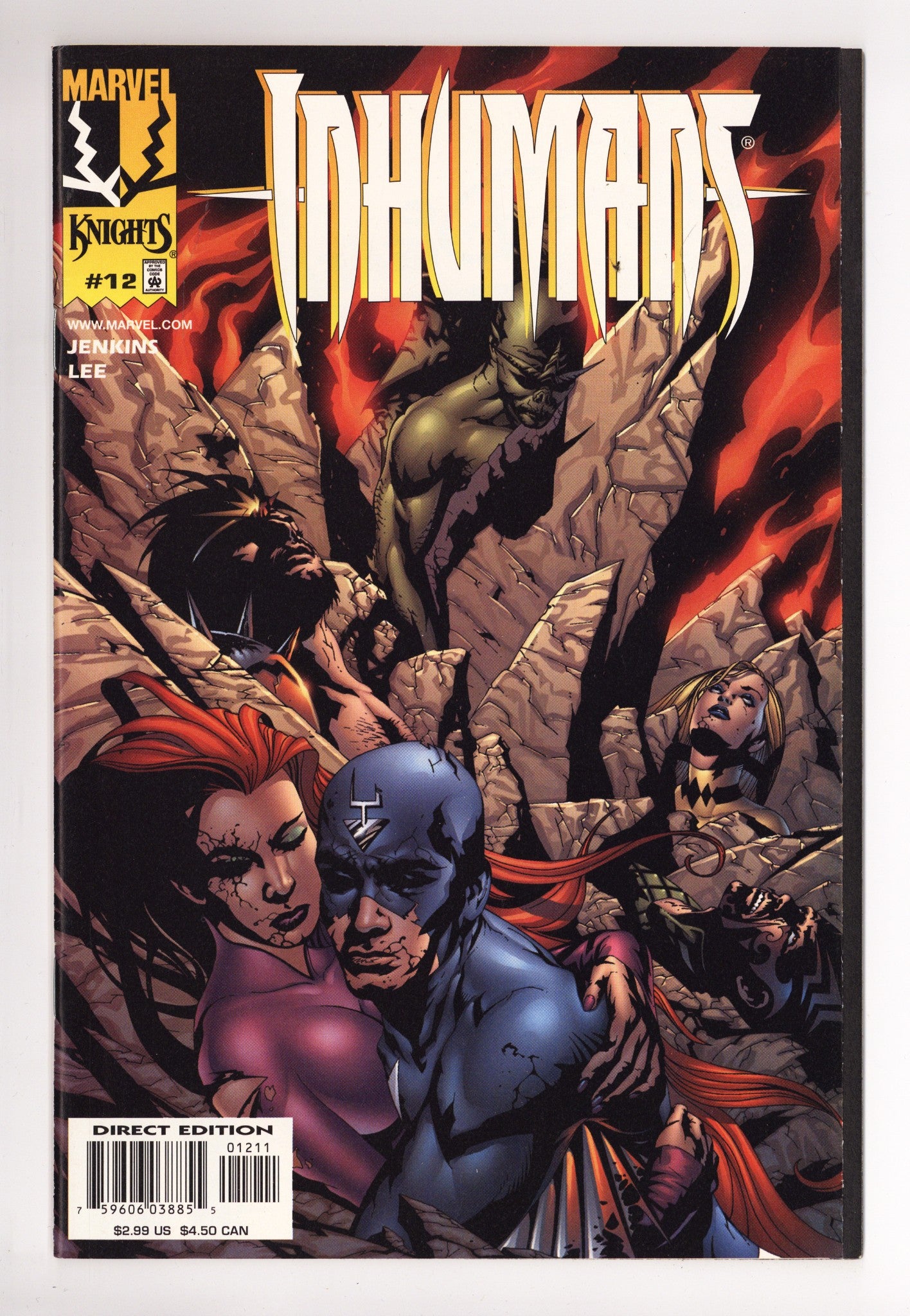Inhumans Vol 2 12 High Grade (1999) 