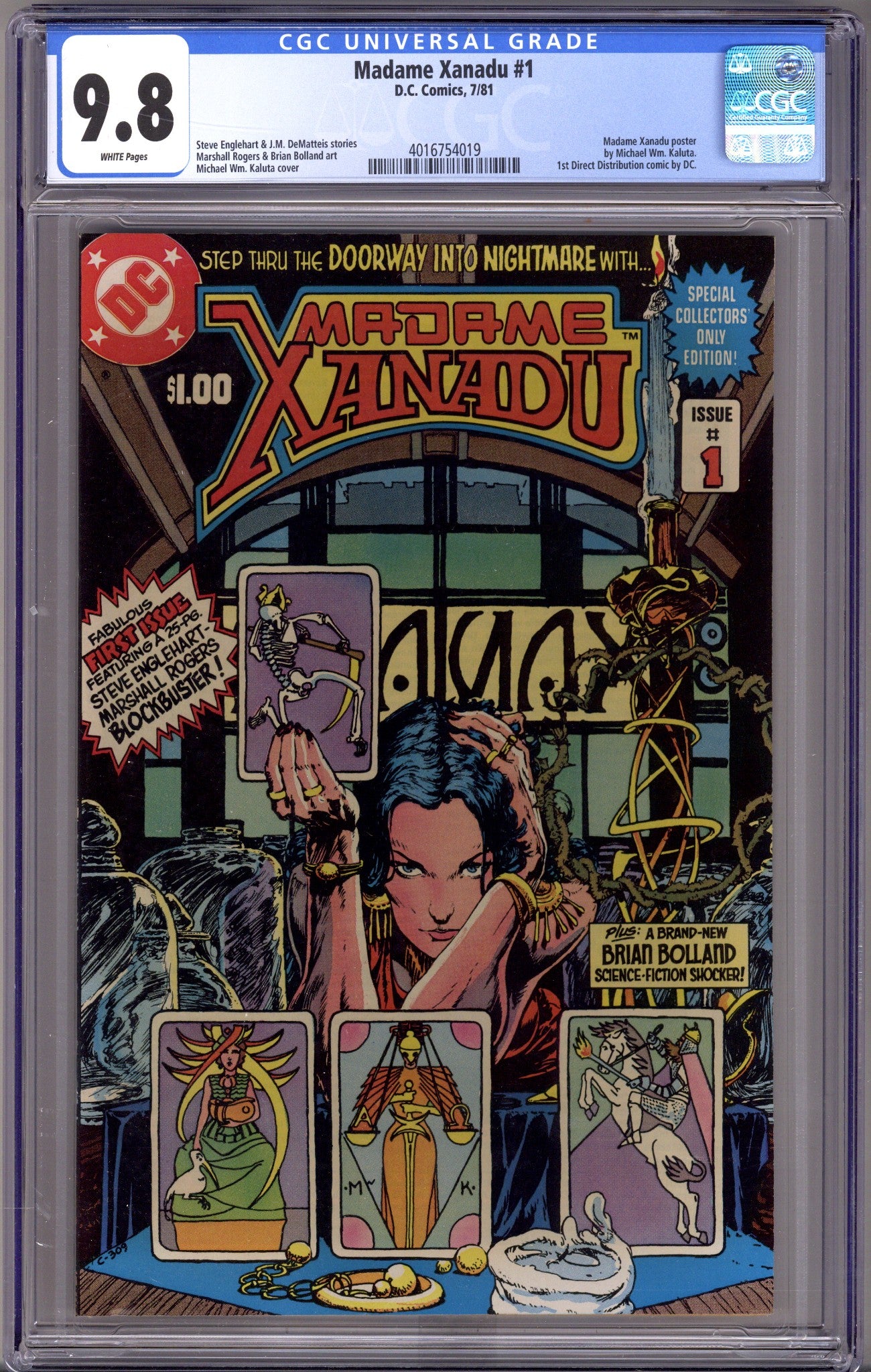Madame Xanadu Vol 1 1 CGC 9.8 (NM/M)   (1981)        