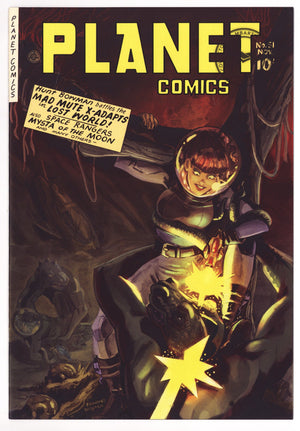 Planet Comics 51 High Grade (2020) Delgado Reprint Variant
