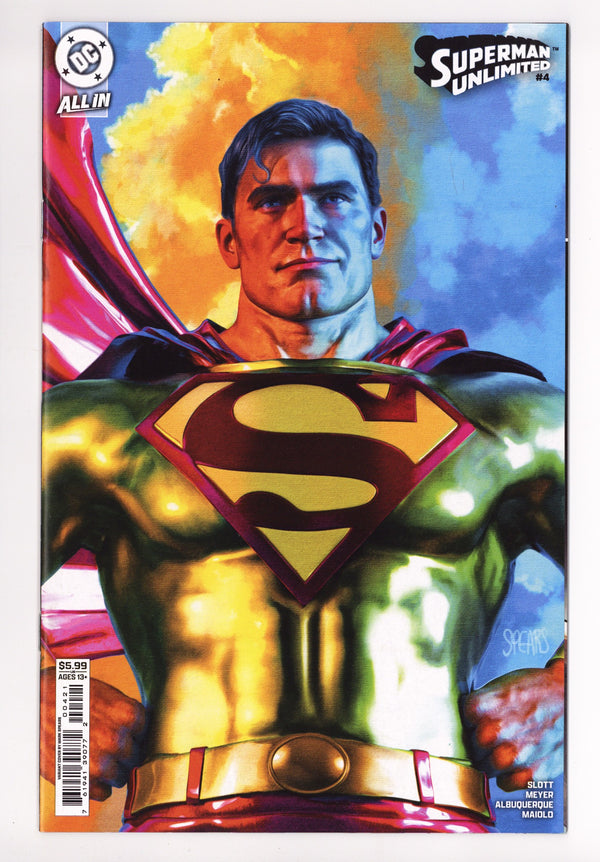 Superman Unlimited 4 Spears Variant (2025)