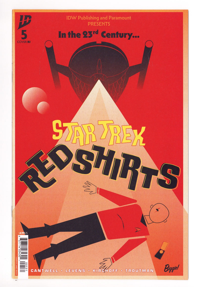 Star Trek: Red Shirts 5 Biggie Incentive NM (2025)