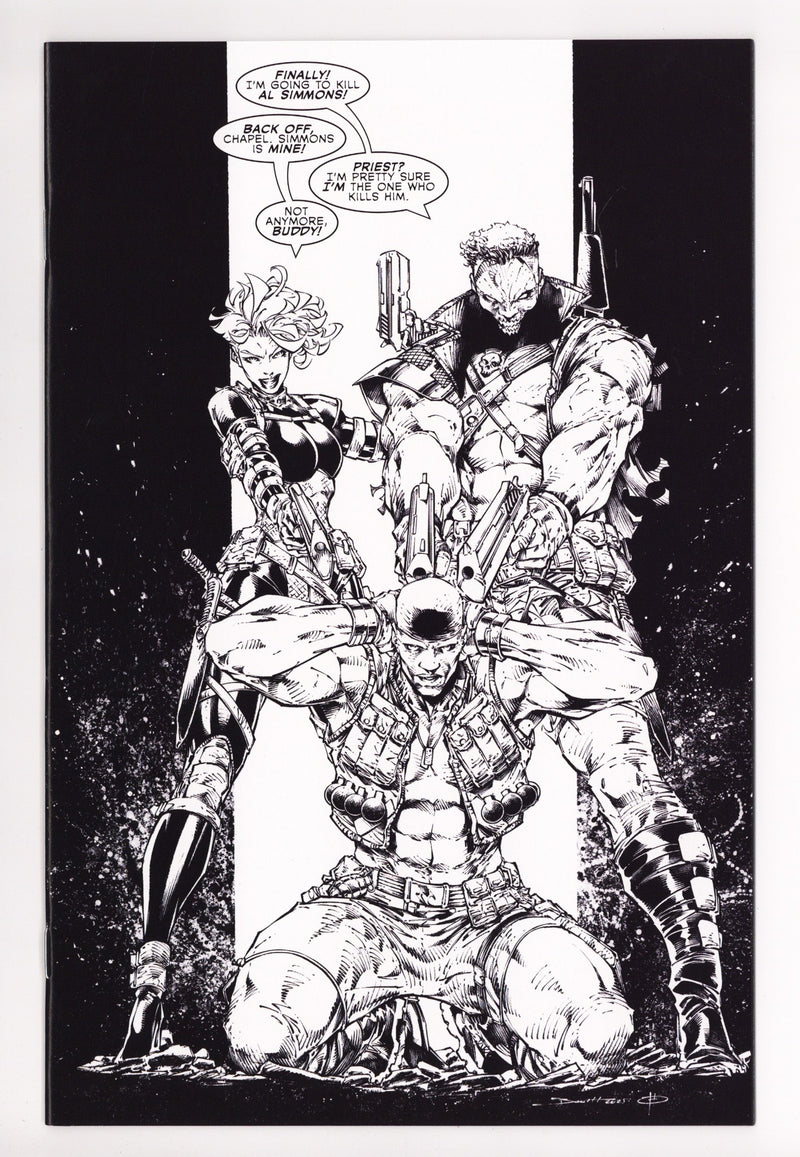 Spawn 370 Booth B&W Variant (2025)