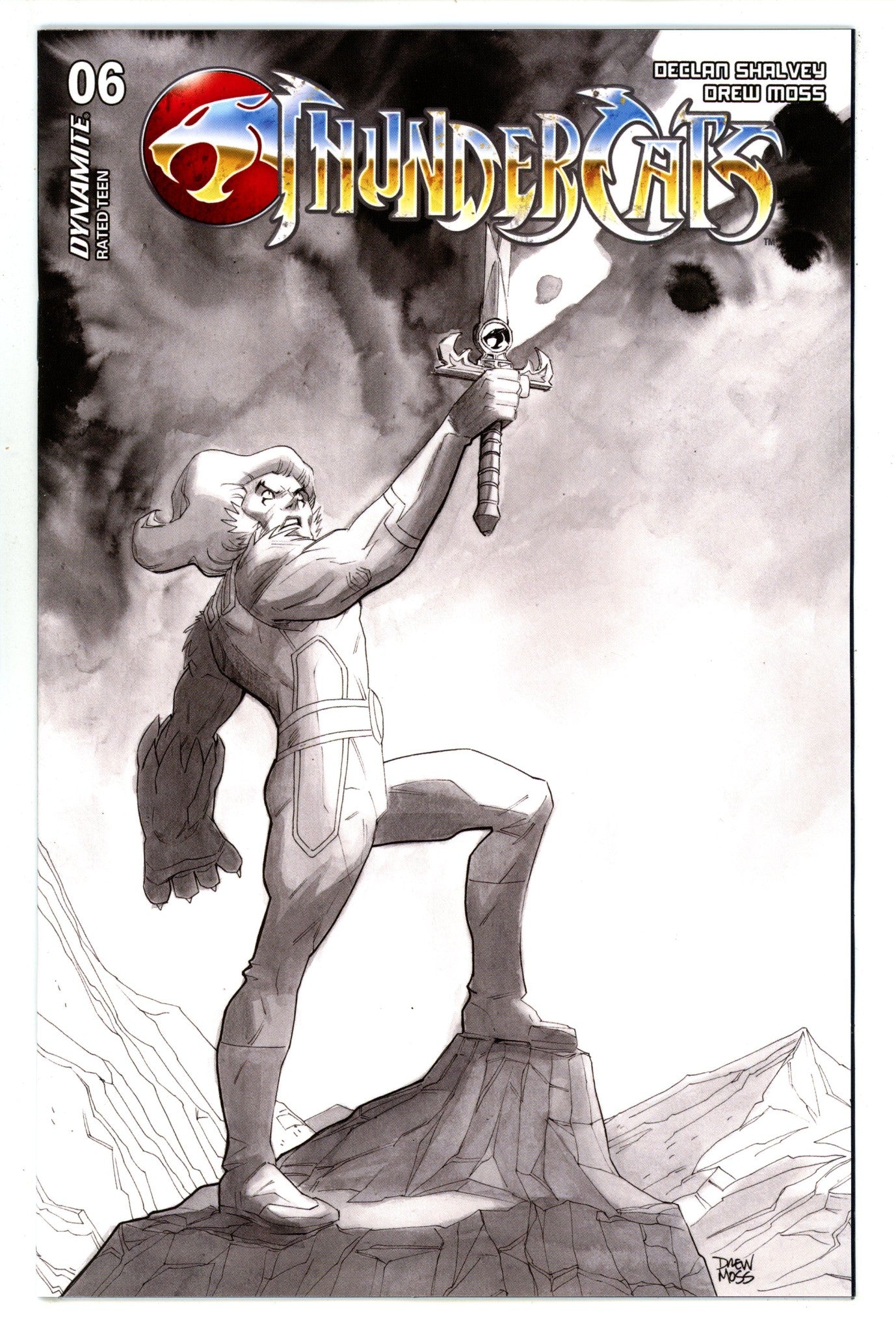 Thundercats 6 Moss B&W Incentive Variant (2024)
