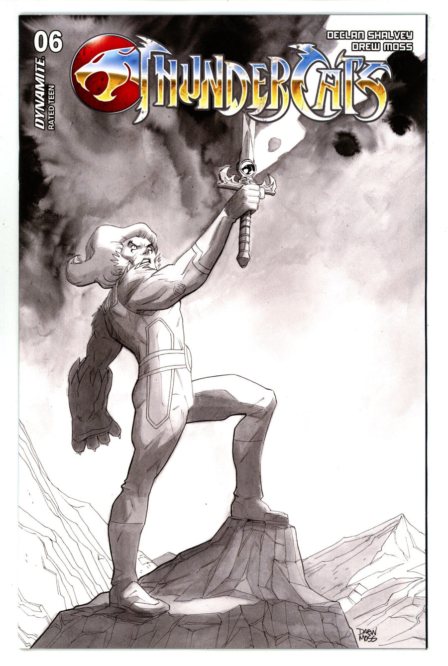 Thundercats 6 Moss B&W Incentive Variant (2024)