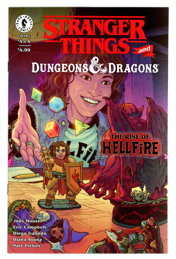 Stranger Things And Dungeons & Dragons: The Rise Of Hellfire 4 Irizarri Variant (2025)