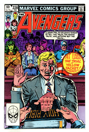 The Avengers Vol 1 228 High Grade (1983)