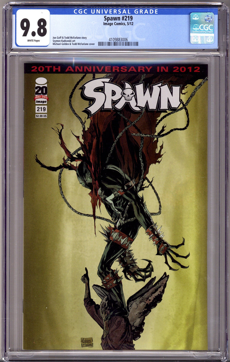 Spawn 219 CGC 9.8 (NM/M) (2012)