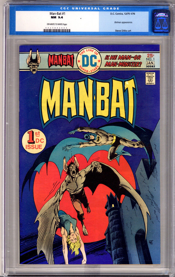 Man-Bat Vol 1 1 CGC 9.4 (NM)   (1975)