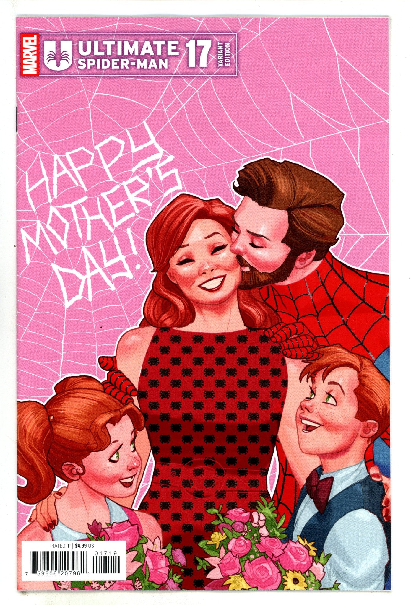 Ultimate Spider-Man 17 Woods Incentive Variant NM (2025)