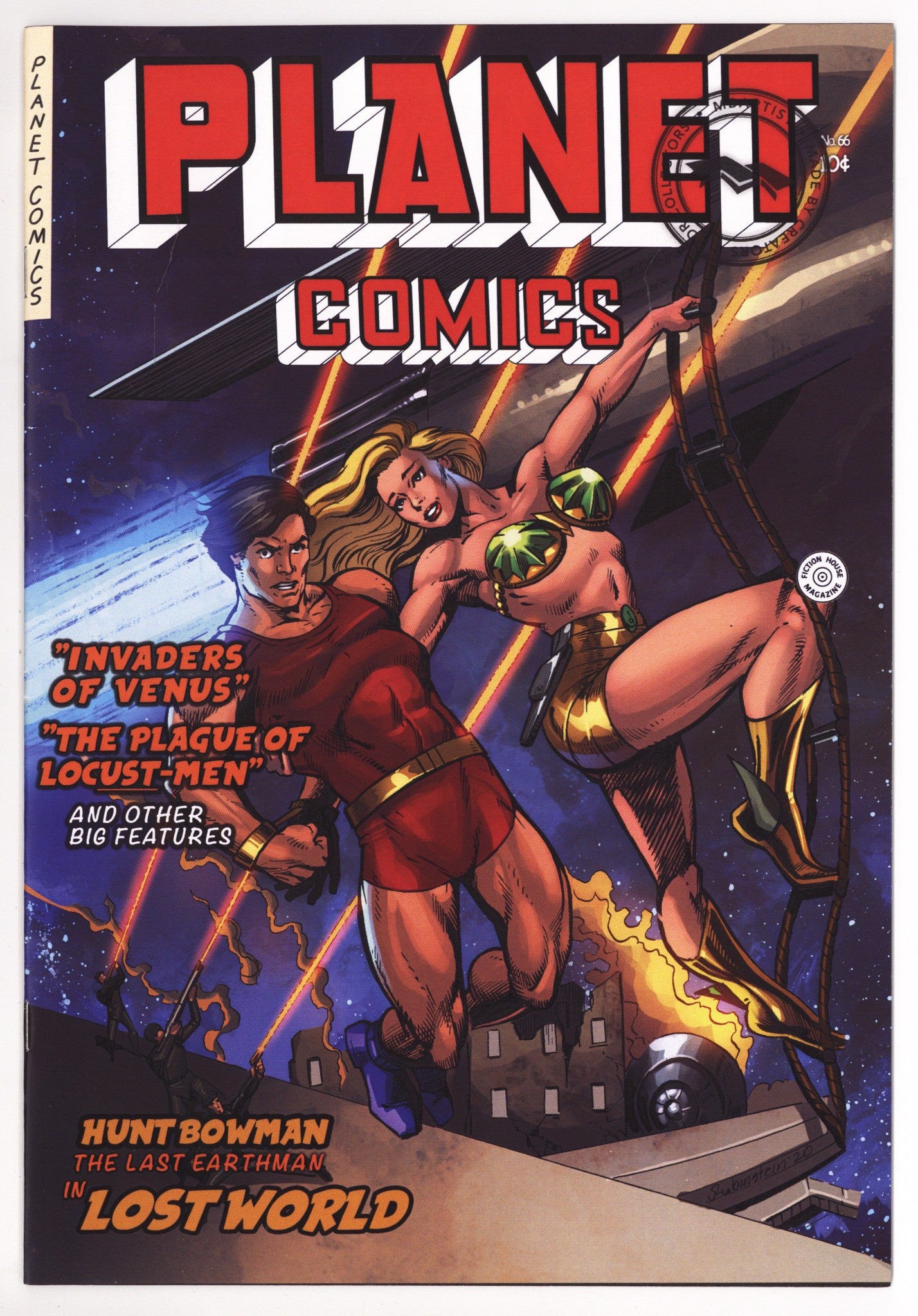 Planet Comics 66 Mid Grade (2020) Rubinstein Reprint Variant 