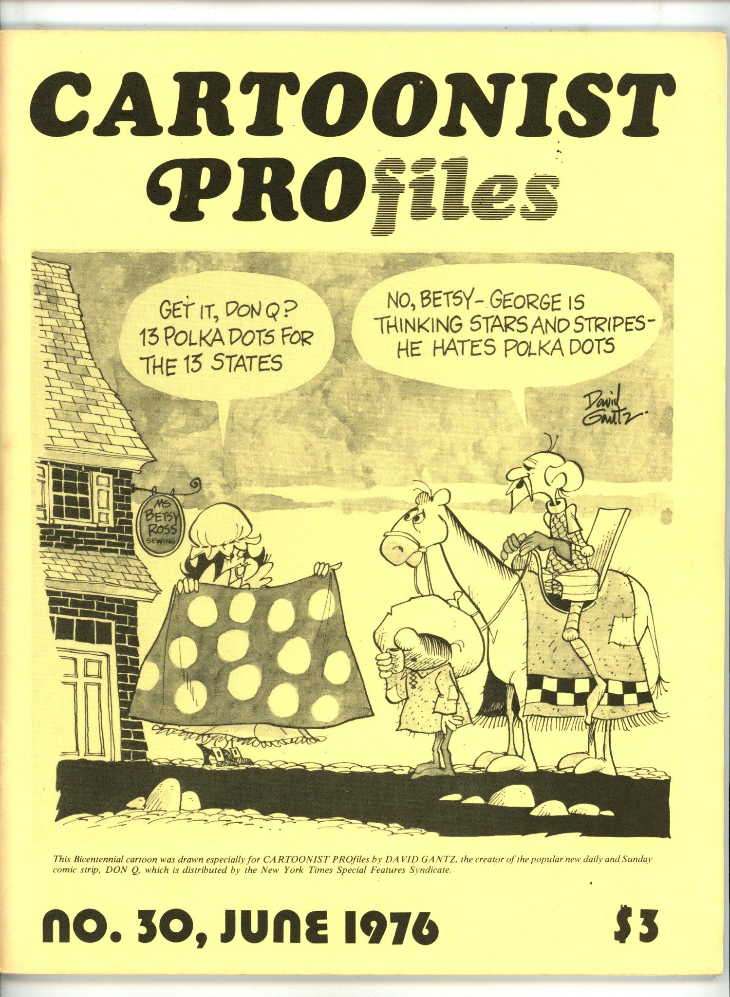 Cartoonist PROfiles 30 Mid Grade (1976) 