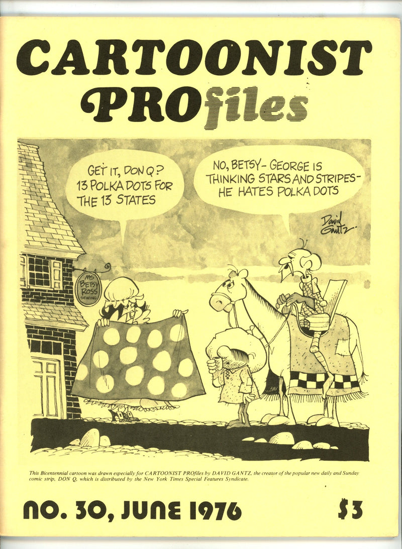 Cartoonist PROfiles 30 Mid Grade (1976) 