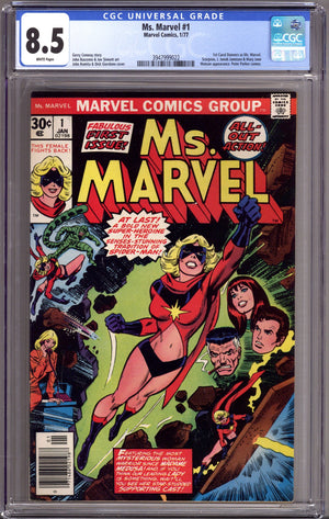 Ms. Marvel Vol 1 1 CGC 8.5 (VF+) (1977)