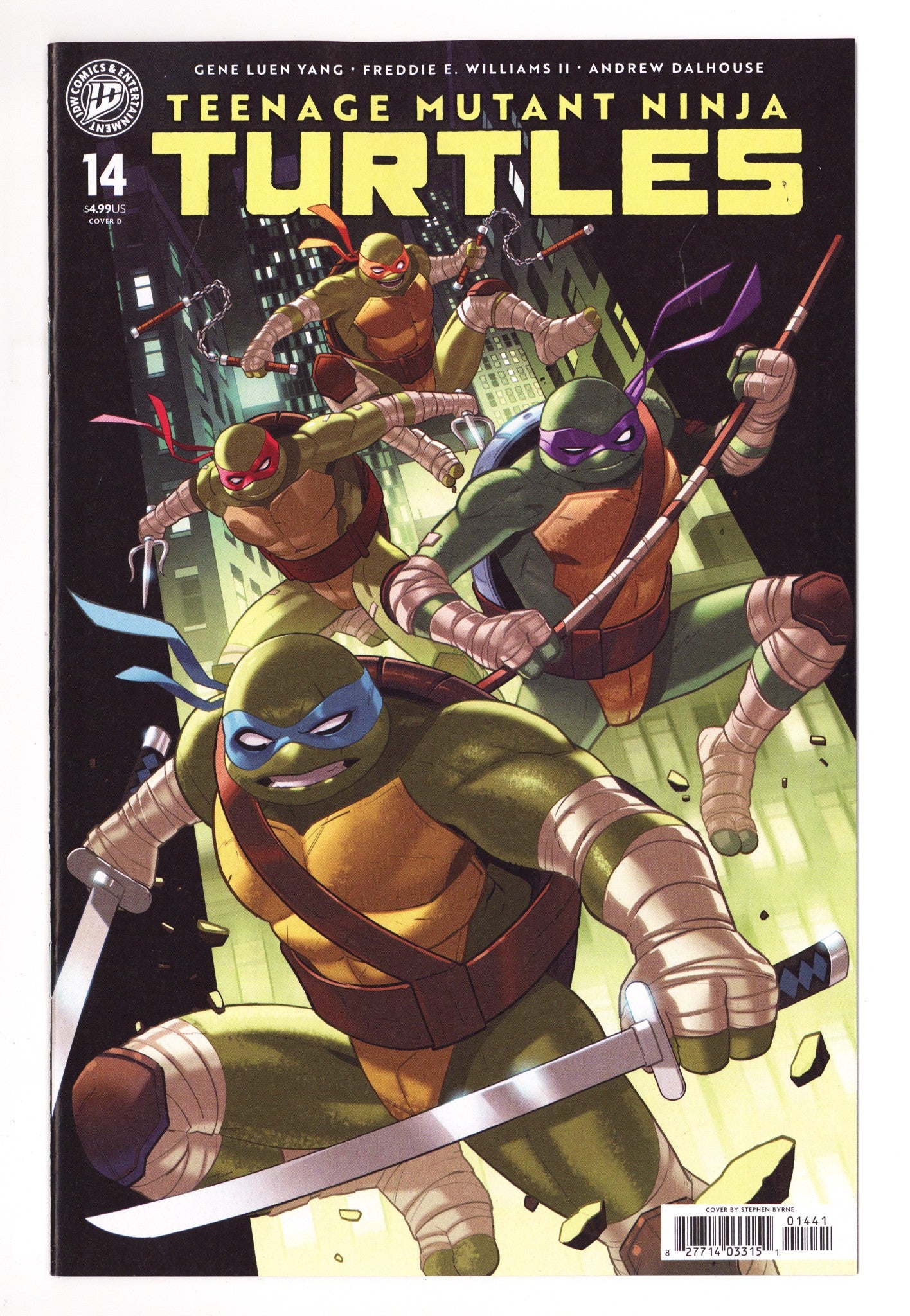 Teenage Mutant Ninja Turtles Vol 6 14 Byrne Variant (2026)