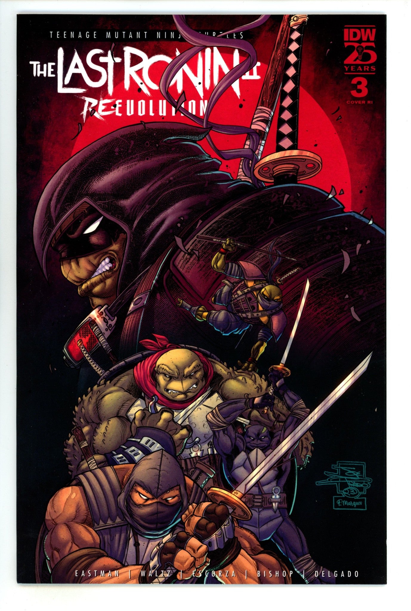 Teenage Mutant Ninja Turtles: The Last Ronin Ii—Re-Evolution 3 Prado Incentive Variant NM- (2024)