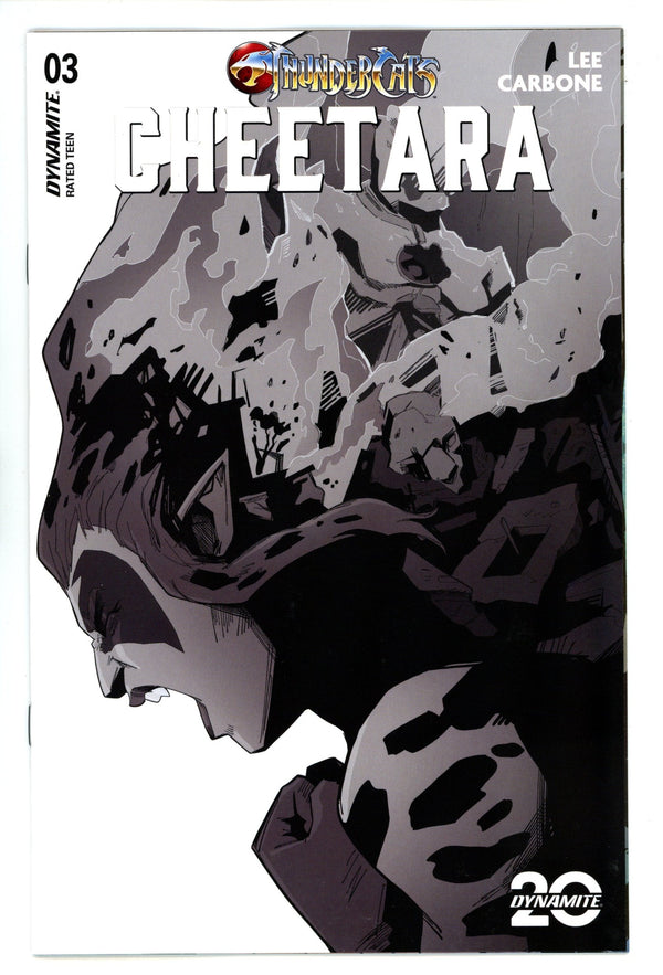 Thundercats Cheetara 3 Stein B&W Incentive Variant (2024)