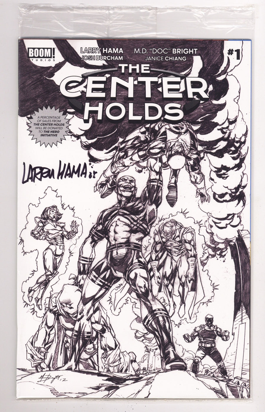 The Center Holds  1 Bright  Signed B&W Incentive   (2026)
