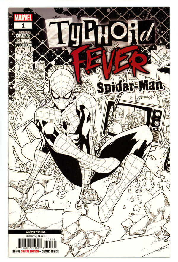 Typhoid Fever: Spider-Man 1 High Grade (2018) 2nd Print