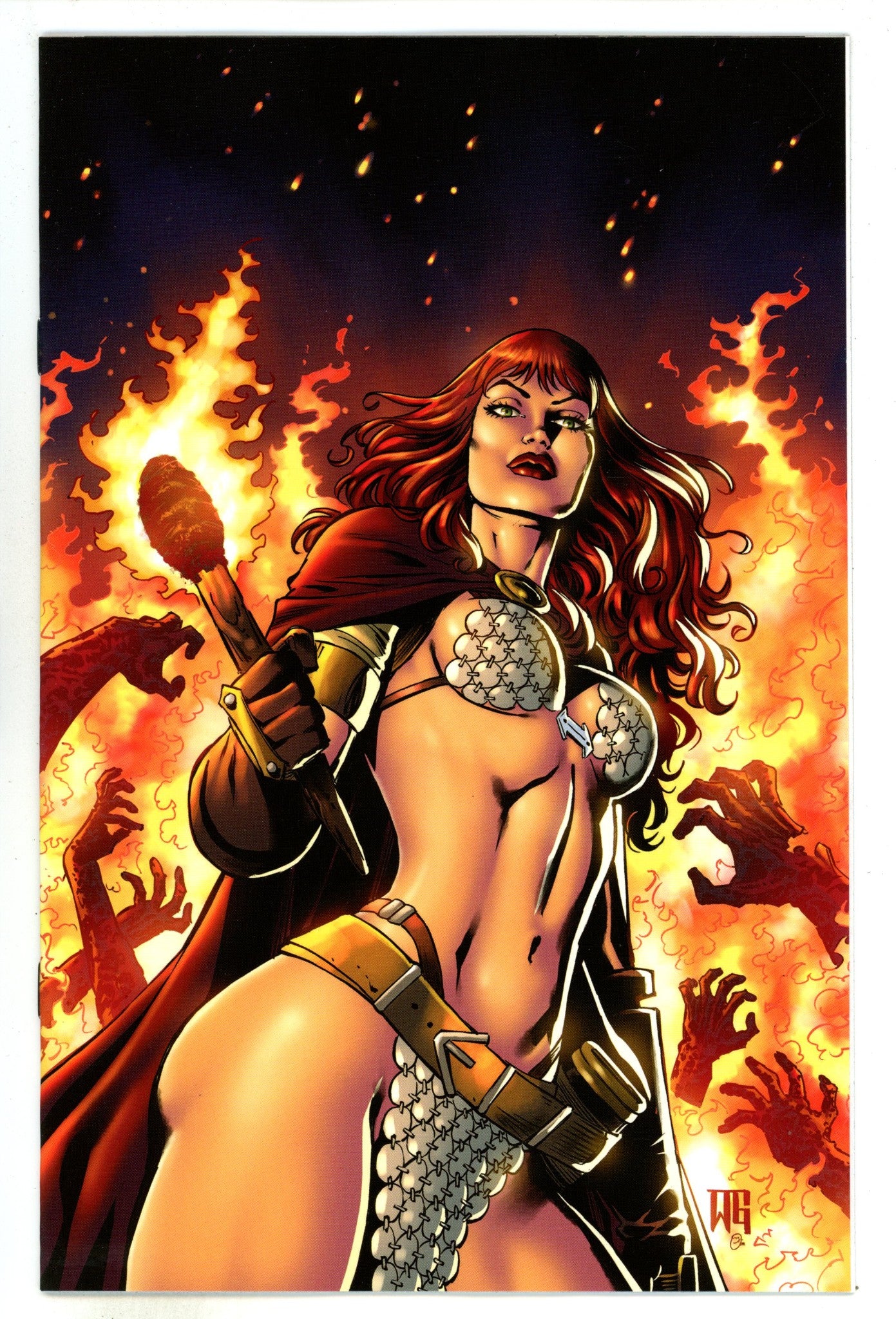 Red Sonja Vol 7 16 Geovani Virgin Incentive Variant (2024)