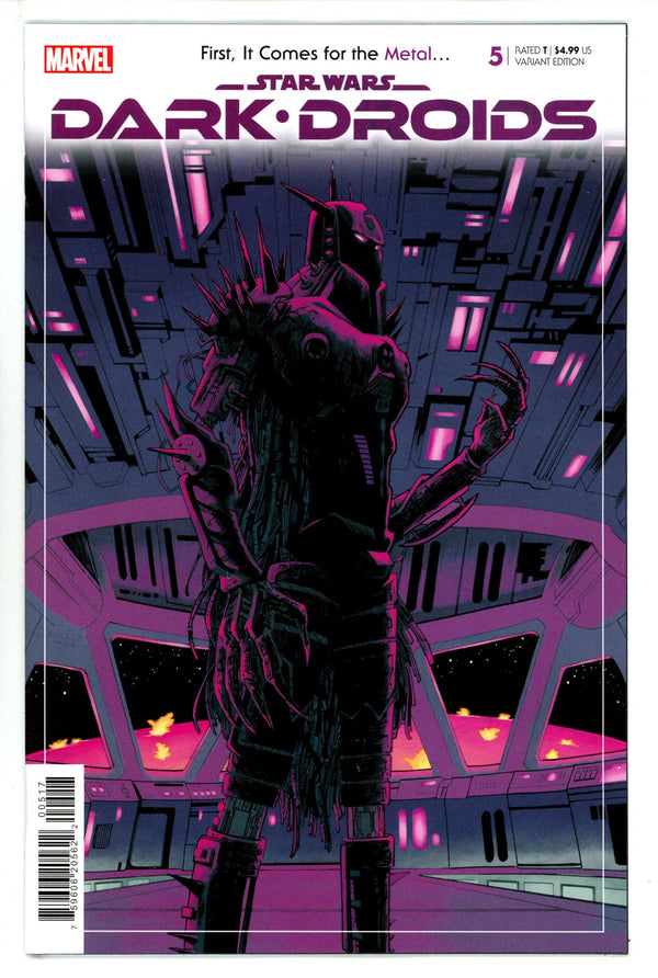 Star Wars Dark Droids 5 Shalvey Incentive Variant NM- (2023)