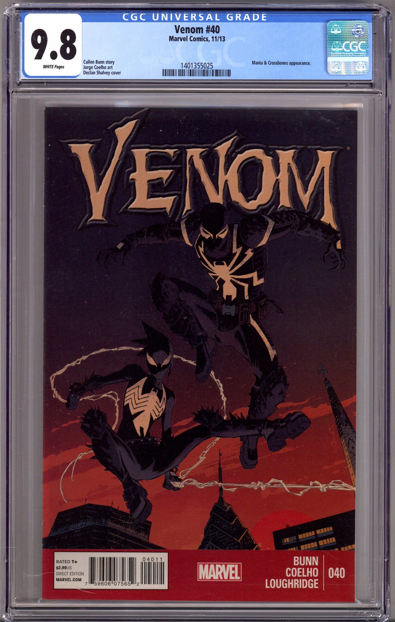 Venom Vol 2 40 CGC 9.8 (NM/M) (2013) 