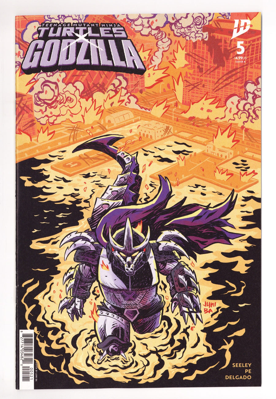 Teenage Mutant Ninja Turtles X Godzilla 5 Ba Variant (2026)