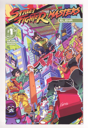 Street Fighter Masters Elena  1 Keenbiscuit  Incentive NM   (2026)