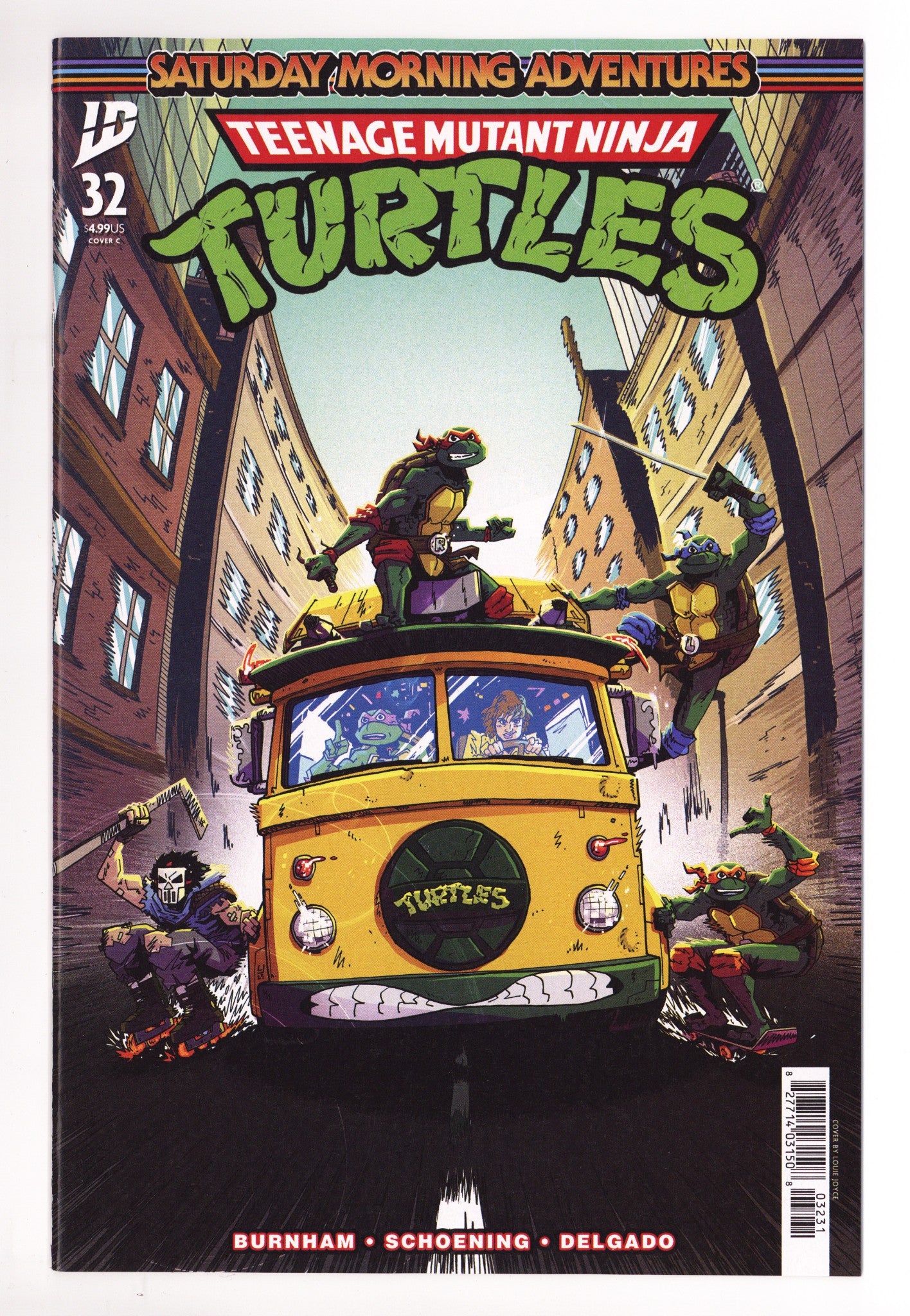 Teenage Mutant Ninja Turtles: Saturday Morning Adventures 32 Joyce Variant (2025)