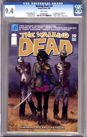 The Walking Dead 19 CGC 9.4 (NM) (2005)
