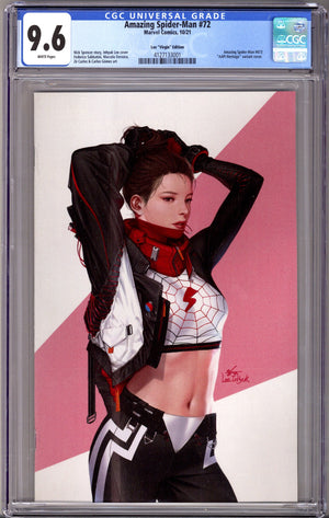 Amazing Spider-Man Vol 5 72 Lee Virgin Variant CGC 9.6 (2021)