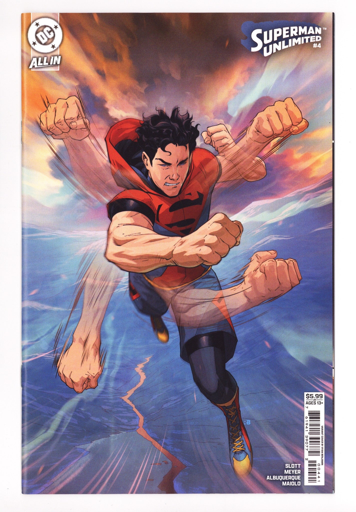 Superman Unlimited 4 Benjamin Variant (2025)